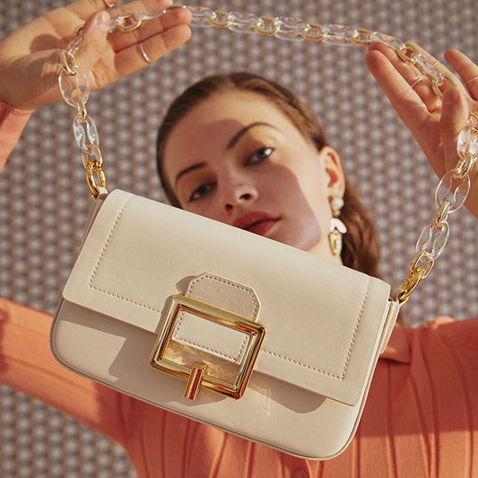 Fashionable Korean-style Large-capacity Leather Handbag