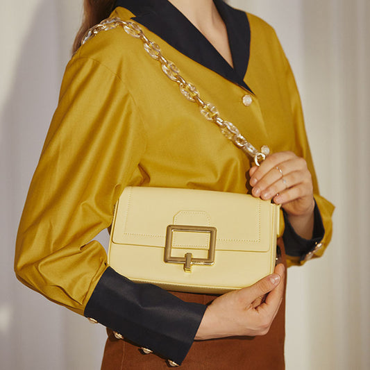 Shoulder Cowhide Crossbody Bag