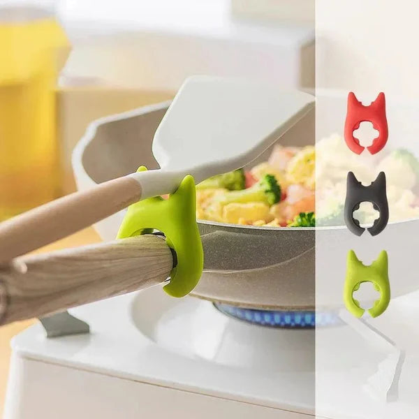 Multifunctional Spatula Holder Silicone Anti-overflow Spoon Holder t