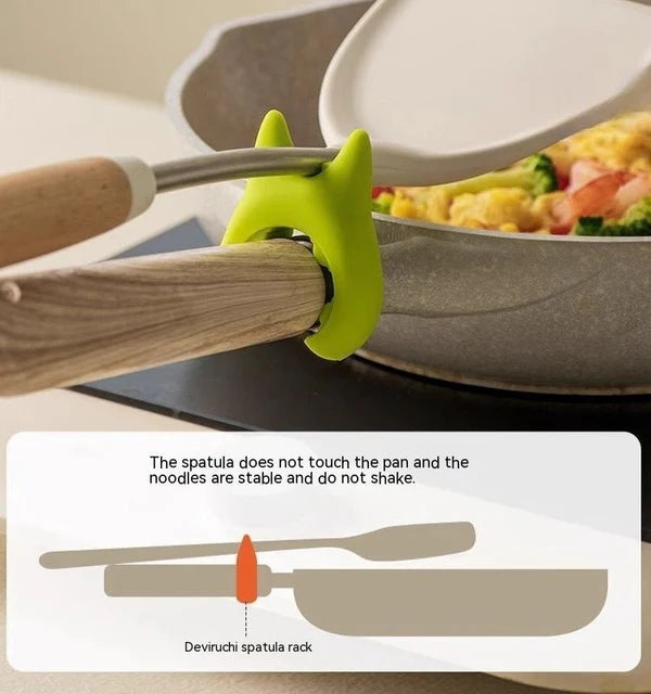 Multifunctional Spatula Holder Silicone Anti-overflow Spoon Holder t
