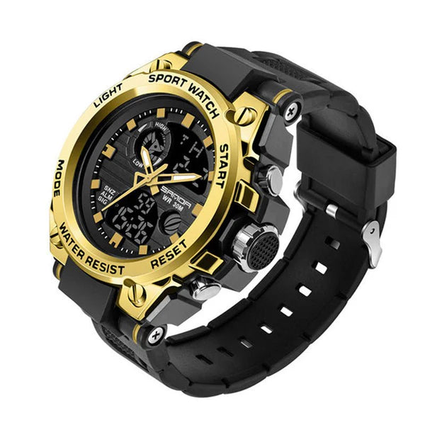 Sports Dual Display Movement Electronic Watch