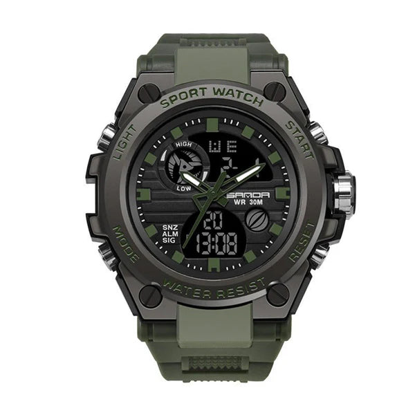 Sports Dual Display Movement Electronic Watch