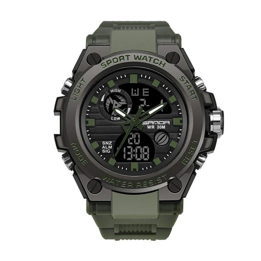 Sports Dual Display Movement Electronic Watch